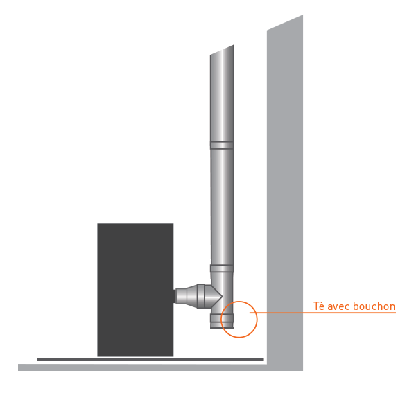 Bouchon Inox diamètre 140 - 5 Bouchon Inox diamètre 140 - 5