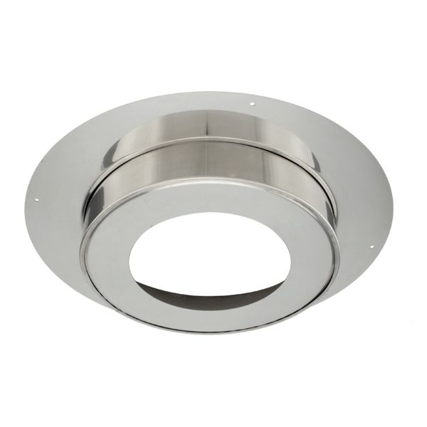 Rosace finition plafond bois diamètre 140 - 1 Rosace finition plafond bois diamètre 140 - 1