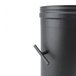 Tuyau 33CM à clé de tirage SP Noir-Anthracite diamètre 200 - 2