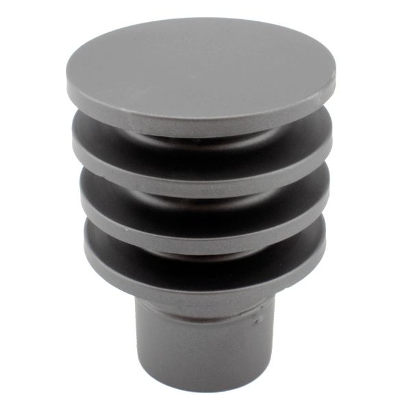 Chapeau cheminée anti-refoulement Noir-Anthracite diamètre 130 - 3 Chapeau cheminée anti-refoulement Noir-Anthracite diamètre 130 - 3