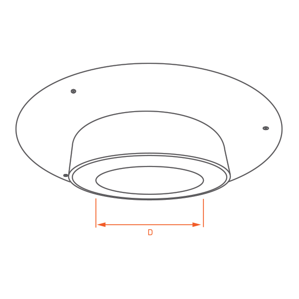Rosace Plafond Bois Noir-Anthracite diamètre 200 - 2 Rosace Plafond Bois Noir-Anthracite diamètre 200 - 2