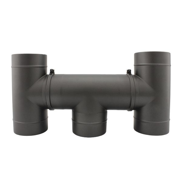 Chapeau cheminée anti-intempéries Noir-Anthracite diamètre 400 - 1 Chapeau cheminée anti-intempéries Noir-Anthracite diamètre 400 - 1