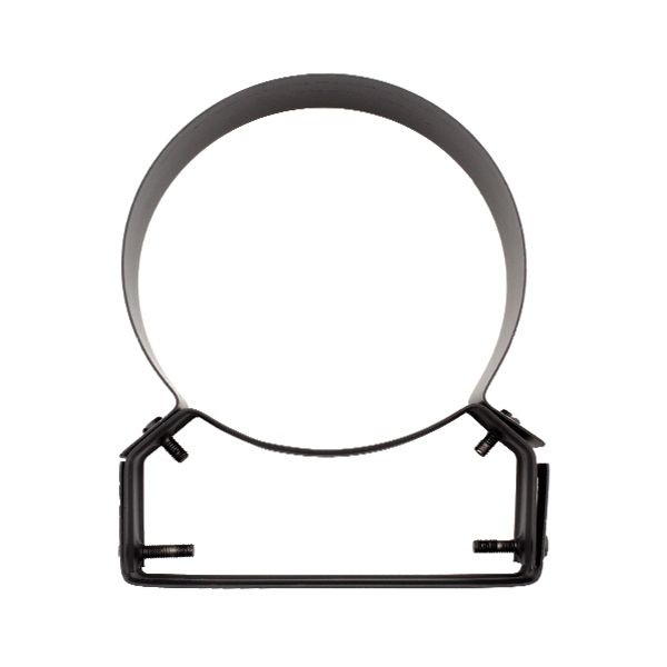 Collier support réglable 4/8 cm Noir-Anthracite diamètre 120 - 2