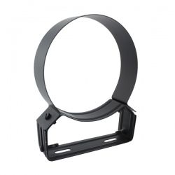 Collier support réglable 4/8 cm Noir-Anthracite diamètre 120 - 1