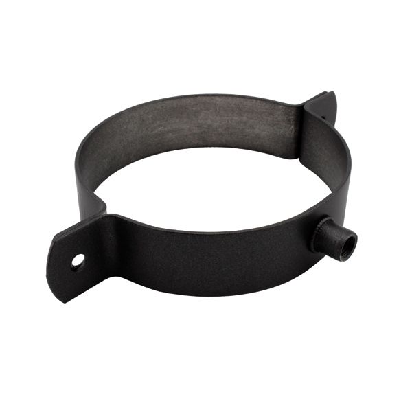 Collier fixation à écrou M8 Noir-Anthracite diamètre 120 - 1
