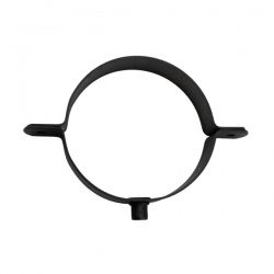 Collier fixation à écrou M8 Noir-Anthracite diamètre 120 - 2