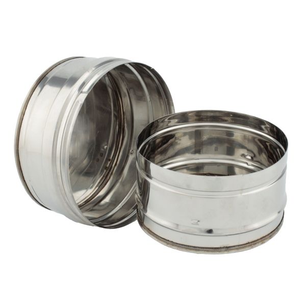 Bouchon pour Té double paroi diamètre 125-175 - 1 Bouchon pour Té double paroi diamètre 125-175 - 1
