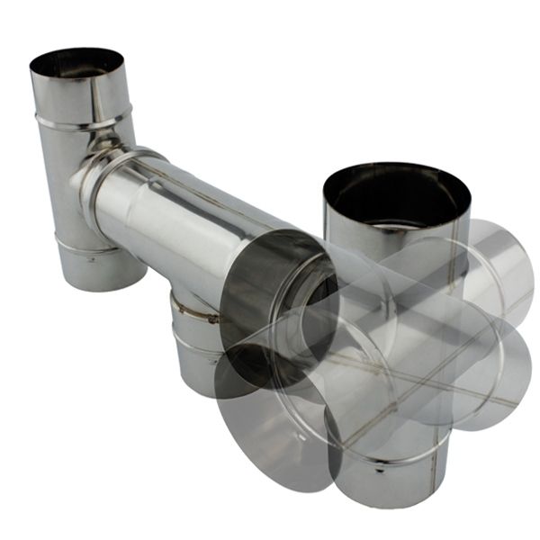 Chapeau anti-intempéries conduit DP diamètre 100-150 - 3 Chapeau anti-intempéries conduit DP diamètre 100-150 - 3