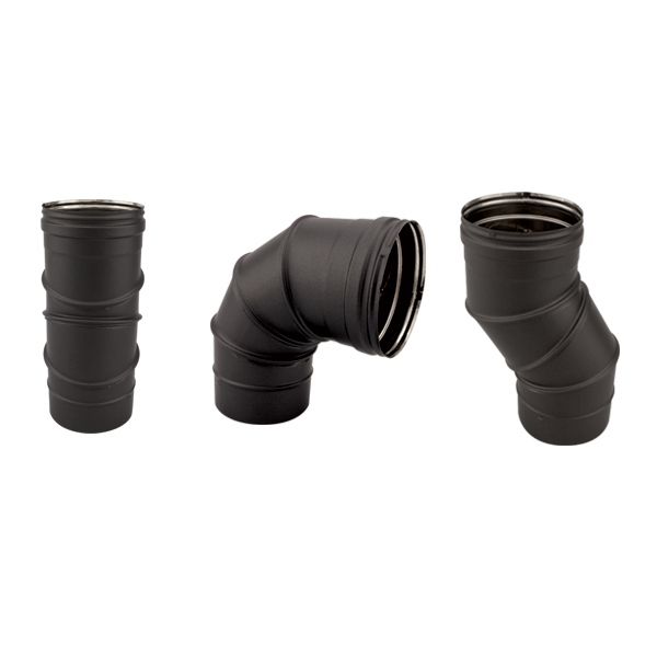 Coude réglable 0° à 90° SP Noir-Anthracite diamètre 150 - 4