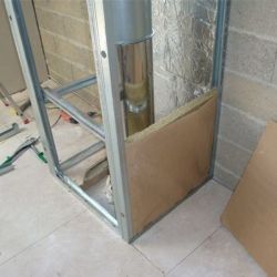 Panneau laine de roche revêtement ALU 30 mm - 3