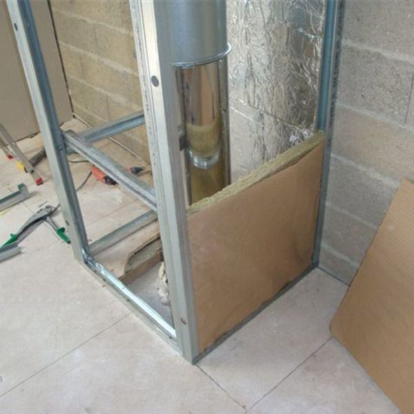 Panneau laine de roche revêtement ALU 30 mm - 3 Panneau laine de roche revêtement ALU 30 mm - 3