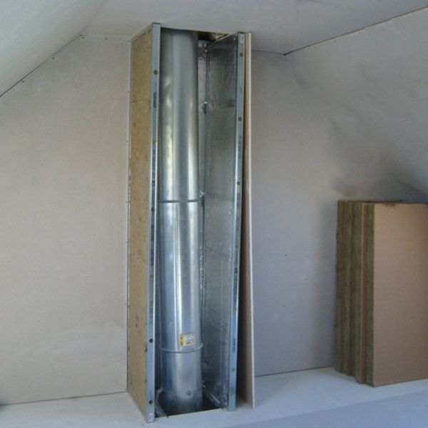 Panneau laine de roche revêtement ALU 30 mm - 4 Panneau laine de roche revêtement ALU 30 mm - 4