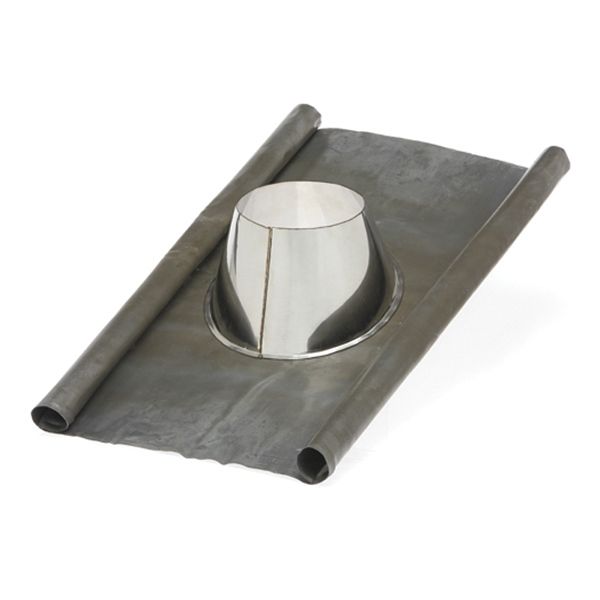 Kit d'abergement - Solin d'étanchéité en plomb-inox diamètre 140 - 2 Kit d'abergement - Solin d'étanchéité en plomb-inox diamètre 140 - 2