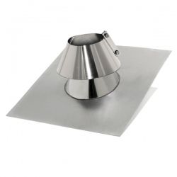 Collerette finition en Inox pour solin étanchéité diamètre 160 - 3