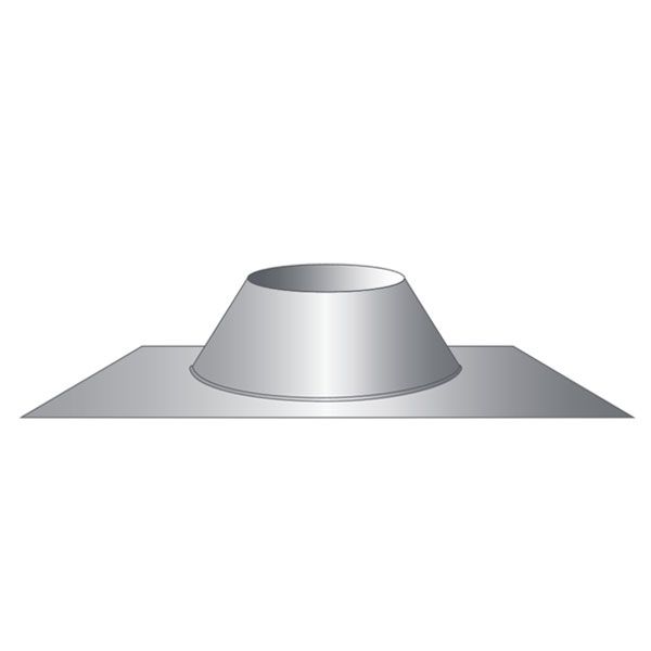 Kit d'abergement - Solin d'étanchéité cheminée pour toit terrasse diamètre 125 - 2 Kit d'abergement - Solin d'étanchéité cheminée pour toit terrasse diamètre 125 - 2