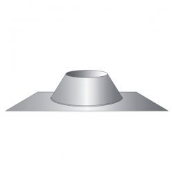 Kit d'abergement - Solin d'étanchéité cheminée pour toit terrasse diamètre 230 - 2
