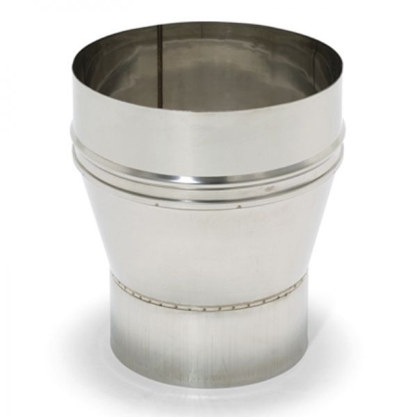 Réducteur cheminée inox-304 125x110 - 1