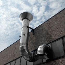 Chapeau cheminée Inox Venturi diamètre 350 - 5