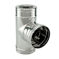 Kit conduit cheminée double paroi Longueur 3,5m en diamètre 180-230 - 3