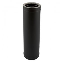 Kit conduit cheminée double paroi Noir/Anthracite Longueur 3,5m en diamètre 150-200 - 2