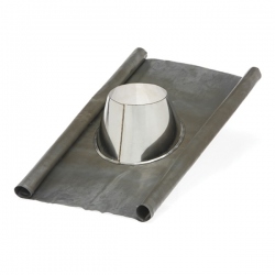 Kit d'abergement - Solin d'étanchéité en plomb-inox diamètre 270 - 2