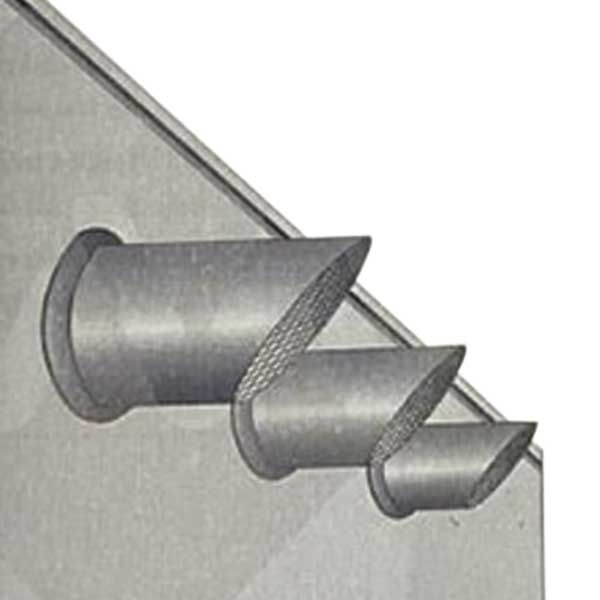 Chapeau sortie façade Bec Canard diamètre 120 - 3 Chapeau sortie façade Bec Canard diamètre 120 - 3