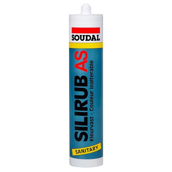 Silicone-mastic acétique SILIRUB AS - SOUDAL - 1