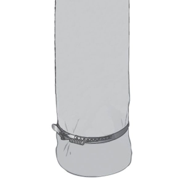 Collier d'attache conduit souple diamètre 125 - 3