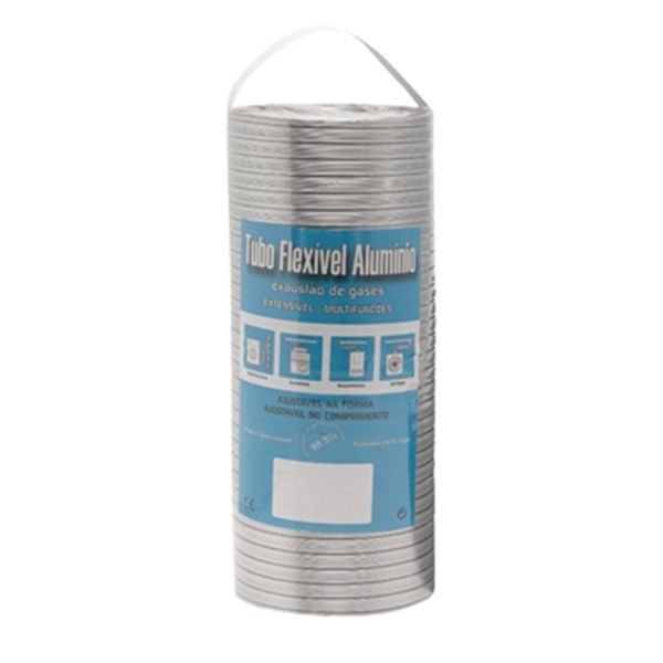 Gaine aluminium compacte extensible jusqu'à 5M diamètre 130 - 2 Gaine aluminium compacte extensible jusqu'à 5M diamètre 130 - 2