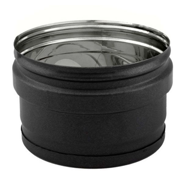 Bouchon cheminée Inox SP Noir-Anthracite diamètre 175 - 1 Bouchon cheminée Inox SP Noir-Anthracite diamètre 175 - 1