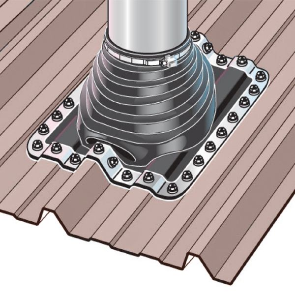 Pipeco EPDM silicone vulcanisé noir diamètre 101 au diamètre 209 mm - 4