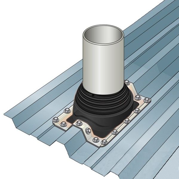 Pipeco EPDM silicone vulcanisé noir diamètre 101 au diamètre 209 mm - 5
