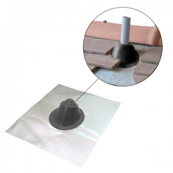 Solin Versatuile 2000 EPDM et base Alu diamètre 76 au diamètre 203 mm - 2