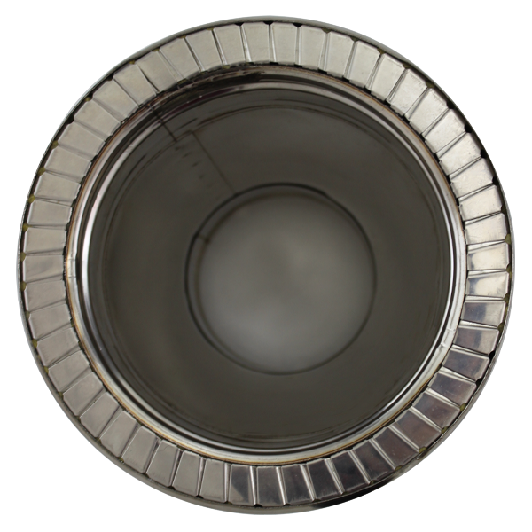 Adaptateur de poêle double paroi Noir / Anthracite Ø140 x Ø150-200 - 2 Adaptateur de poêle double paroi Noir / Anthracite Ø140 x Ø150-200 - 2