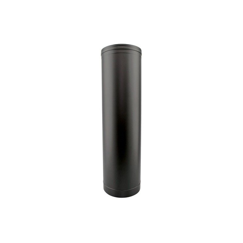 Tuyau poêle 1M SP Noir-Anthracite diamètre 160 - 1