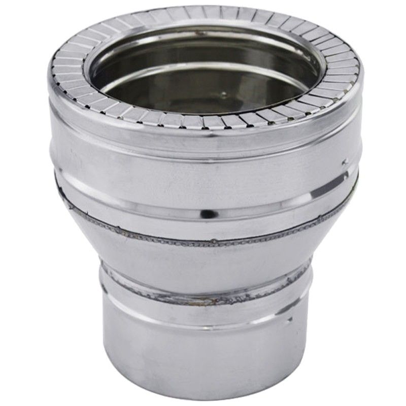 Adaptateur de poêle à conduit double paroi Ø300 x Ø350-400 - 2