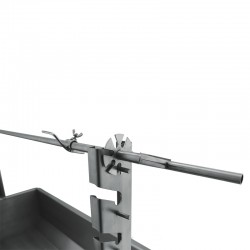 Barbecue / Grill à charbon en Inox BlazeElite 3 en 1 - 6