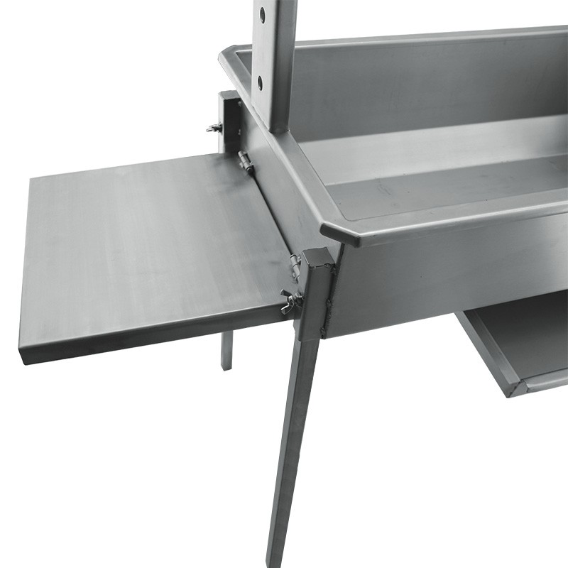 Barbecue / Grill à charbon en Inox BlazeElite 3 en 1 - 8 Barbecue / Grill à charbon en Inox BlazeElite 3 en 1 - 8