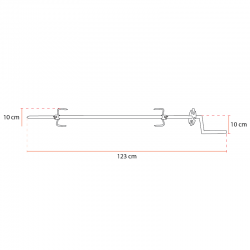 Barbecue / Grill à charbon en Inox BlazeElite 3 en 1 - 21