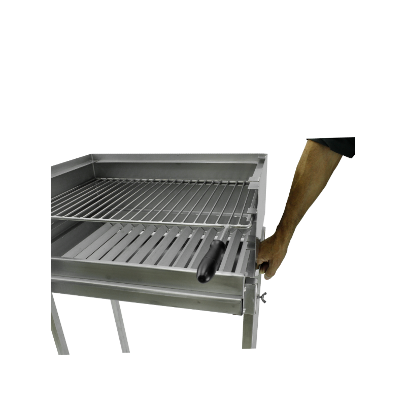 Barbecue / Grill à charbon en Inox BlazeElite 3 en 1 - 13 Barbecue / Grill à charbon en Inox BlazeElite 3 en 1 - 13