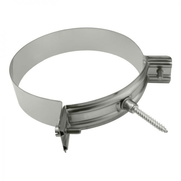 Collier 40 fixation murale à vis diamètre 140 - Conduit cheminée - 1 Collier 40 fixation murale à vis diamètre 140 - Conduit cheminée - 1