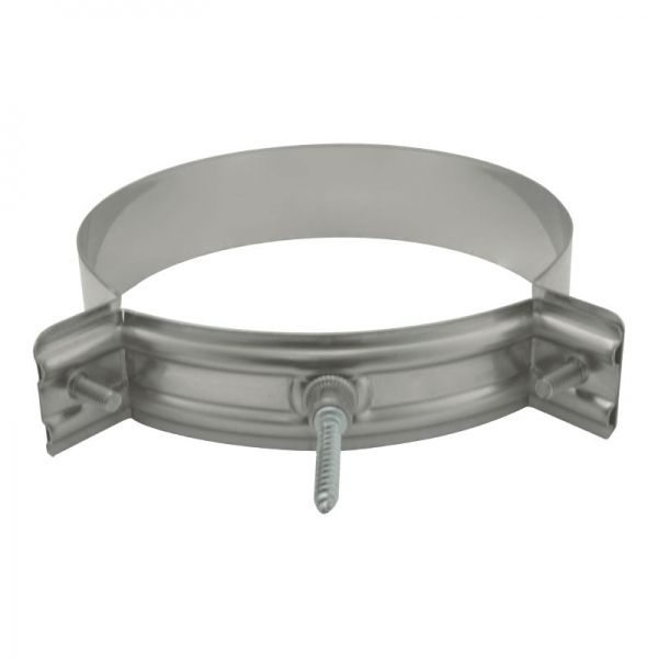 Collier 40 fixation murale à vis diamètre 140 - Conduit cheminée - 2 Collier 40 fixation murale à vis diamètre 140 - Conduit cheminée - 2