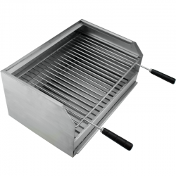 Barbecue grill à poser Broil Acier Inoxydable 50x40 - 3