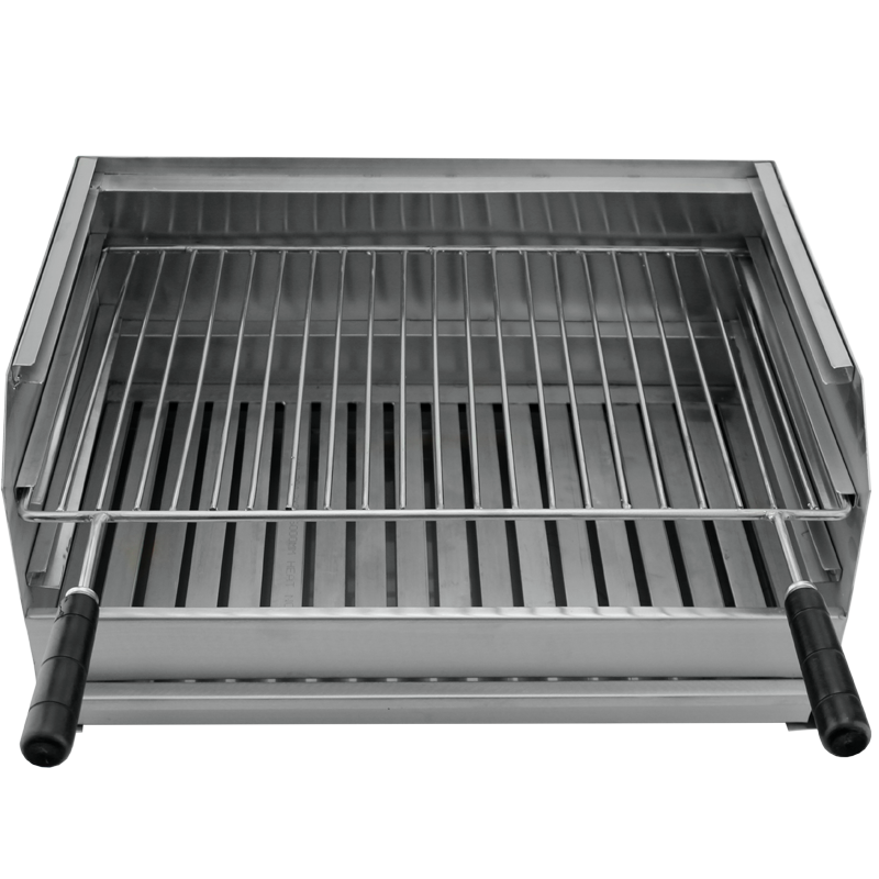 Barbecue grill à poser Broil Acier Inoxydable 50x40 - 4 Barbecue grill à poser Broil Acier Inoxydable 50x40 - 4