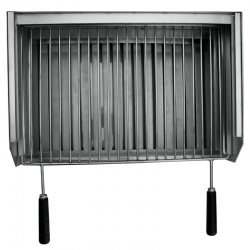 Barbecue grill à poser Broil Acier Inoxydable 50x40 - 5