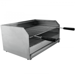 Barbecue grill à poser Acier Broil Inoxydable 60x40 - 4