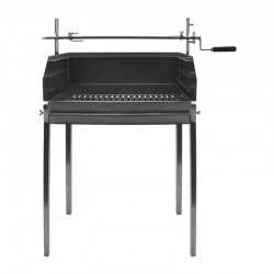 Barbecue à charbon Blaze Inox TourneBroche rotatif 60x40 - 2