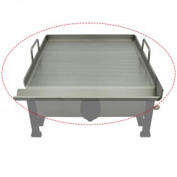 Plaque / Planche grill pour barbecue Inox 40x40 - 3