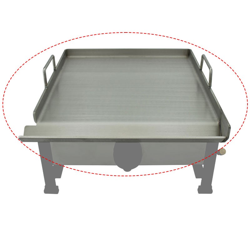 Plaque / Planche grill pour barbecue Inox 40x40 - 3
