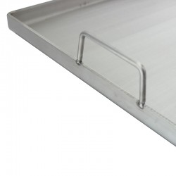 Plaque / Planche grill pour barbecue Inox 40x40 - 2